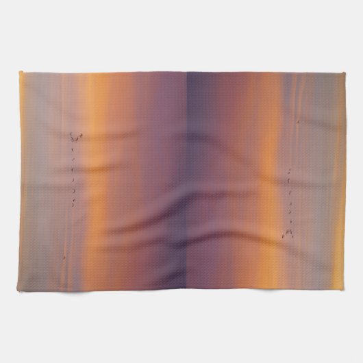 Sonnenaufgangsflug Geschirrtuch (Horizontal)