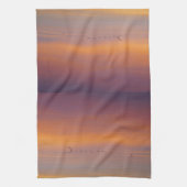 Sonnenaufgangsflug Geschirrtuch (Vertikal)