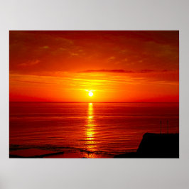Sonnenaufgangsfotografie Poster