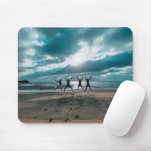 Sonnenaufgangsgeschenk für ihr Schwätzchen Mousepad (Mit Mouse)