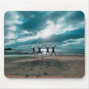 Sonnenaufgangsgeschenk für ihr Schwätzchen Mousepad