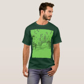 SONNENAUFGANGSLANDSCHAFT T-Shirt (Vorne ganz)