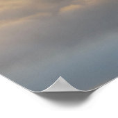 Sonnenaufgangsnebel in den Pieniny-Bergen Poster (Ecke)