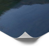 Sonnenaufgangsreflexion am String Lake II Poster (Ecke)