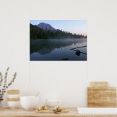 Sonnenaufgangsreflexion am String Lake II Poster (Küche)