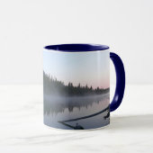 Sonnenaufgangsreflexion am String Lake II Tasse (VorderseiteRechts)
