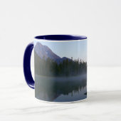 Sonnenaufgangsreflexion am String Lake II Tasse (Vorderseite Links)