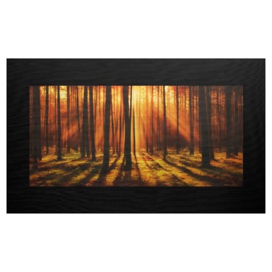 Sonnenaufgangswald Stoff (Yard (91,4 cm))