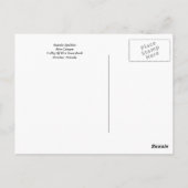 Sonnenaufgangszündung Postkarte (Rückseite)