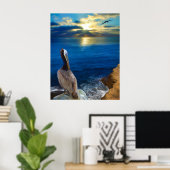 SONNENAUGEN EINES FLIKANISCHEN POSTER (Heimbüro)