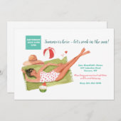 Sonnenbad Einladung (Vorne/Hinten)