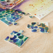 Sonnenbad Hawaiian Sea Turtle Jigsaw Puzzle (Seite)