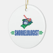 Sonnenbad, Schnorchel Keramik Ornament (Links)