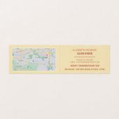 Sonnenbad, Solarium, Loyalitätskarte, Visitenkarten (Innenseite Aufgefaltet)