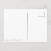 Sonnenbadegel Sweet cherub figurine CC0115 Postkarte (Rückseite)