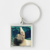 Sonnenbademeer-Löwe Schlüsselanhänger (Vorne)