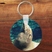 Sonnenbademeer-Löwe Schlüsselanhänger (Vorderseite)