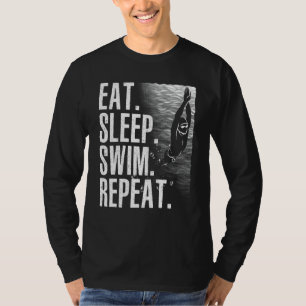 Sonnenbaden für Männer Frauen Kinder Schwimmer Sch T-Shirt