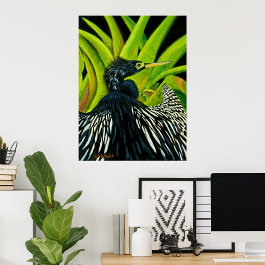 Sonnenbaden Poster (Heimbüro)