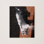 sonnenbadende Kitty Puzzle (Vertikal)