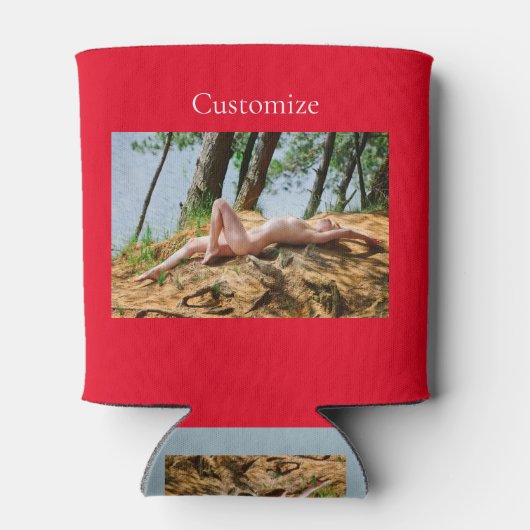 Sonnenbader bei Frauen_Cove Dosenkühler (Rückseite)