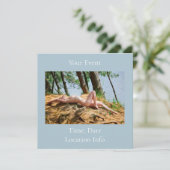 Sonnenbader bei Frauen_Cove Einladung (Stehend Vorderseite)