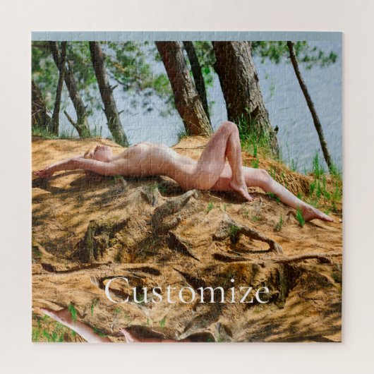 Sonnenbader bei Frauen_Cove Puzzle (Vertikal)