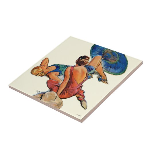 Sonnenbäder Fliese (Seite)