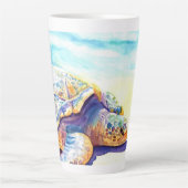 Sonnenbadeschildkröte 6 milchtasse (Vorderseite)