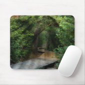 Sonnenbänke in Woods Mousepad (Mit Mouse)