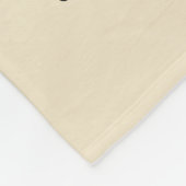 Sonnenbär aus dem Hibernation-Cartoon Fleecedecke (Ecke)