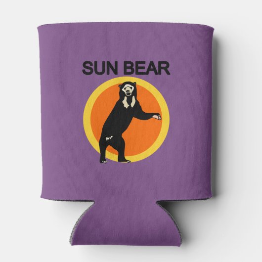 Sonnenbär Dosenkühler (Rückseite)