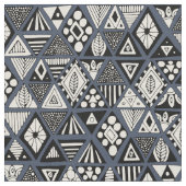 Sonnenbärengeflügelblau Stoff (Nahaufnahme)