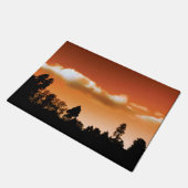 Sonnenbäume Fußmatte (Schrägansicht)