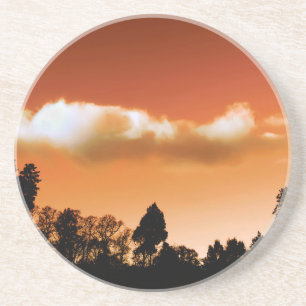 Sonnenbäume Getränkeuntersetzer