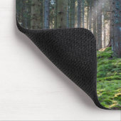 Sonnenbäume im Schwarzwald Mousepad (Ecke)