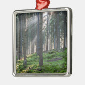 Sonnenbäume im Schwarzwald Ornament Aus Metall (Links)