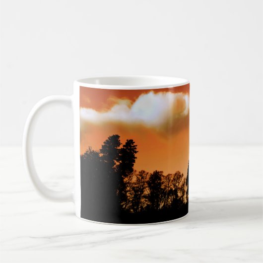 Sonnenbäume Kaffeetasse (Links)