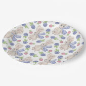 Sonnenbeere Pappteller (Schrägansicht)