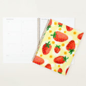 Sonnenbeleuchtete Erdbeeren & Daisies Planer (Anzeige)