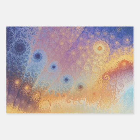 Sonnenbeleuchtete Geometrie Geschenkpapier Set (Vorderseite 2)