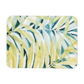 Sonnenbeleuchtete Palmen - Palmen Tree Blätter Magnet (Horizontal)