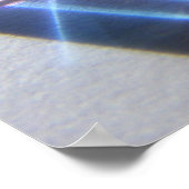 Sonnenbeleuchtete Perlen 4 Poster (Ecke)