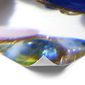 Sonnenbeleuchtete Perlen 6 Poster (Ecke)