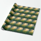 Sonnenbeleuchtete Wildblume Meadow Geschenkpapier (Ungerollt)