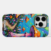 Sonnenbeleuchteter Pilzweg Case-Mate iPhone Hülle (Rückseite (Horizontal))