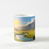 Sonnenberg Flusslandschaft Tasse (Mittel)