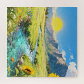 Sonnenbergs-Wiesen-Puzzle Puzzle (Horizontal)