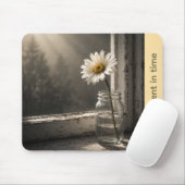 Sonnenbeschienene Daisy „Ein Moment in der Zeit“ M Mousepad (Mit Mouse)