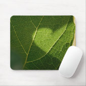 Sonnenbeschienene Herzblatt-Mauspad Mousepad (Mit Mouse)